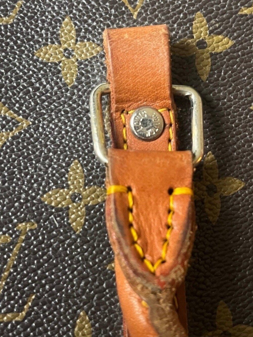 LV VINTAGE HAND BAG. 60's or 70's ? - Picture 6 of 13